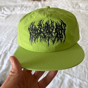 Blood Incantation Logo Surf Snapback Hat